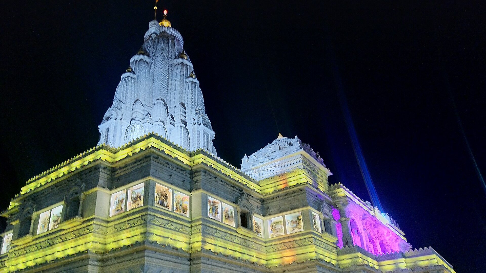 Prem Mandir, Vrindavan — 10 minutes from Bihari Kunj